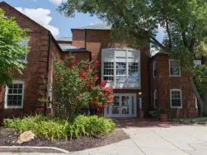 Exterior view of George Washington University's Somers Hall