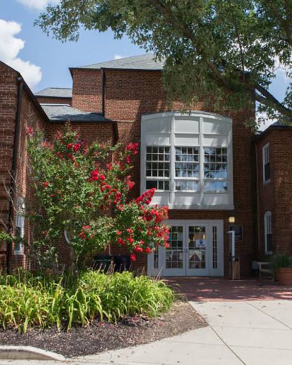 Exterior view of George Washington University's Somers Hall